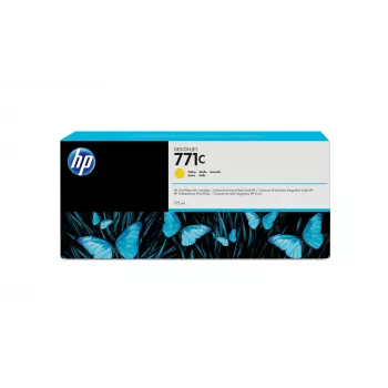 Kasetne HP 771C dzeltenā tintes kasetne 775ml B6Y10A