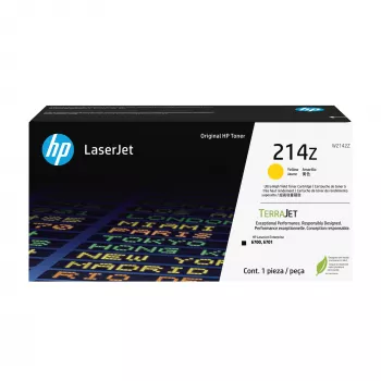 HP 214Z īpaši augstas ražības dzeltena oriģināla LaserJet tonera kasetne