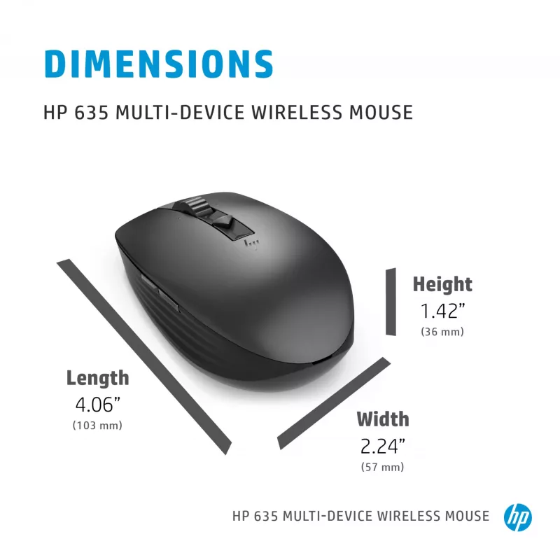 Pele HP 635 Multi-Device Wireless RF Wireless + Bluetooth