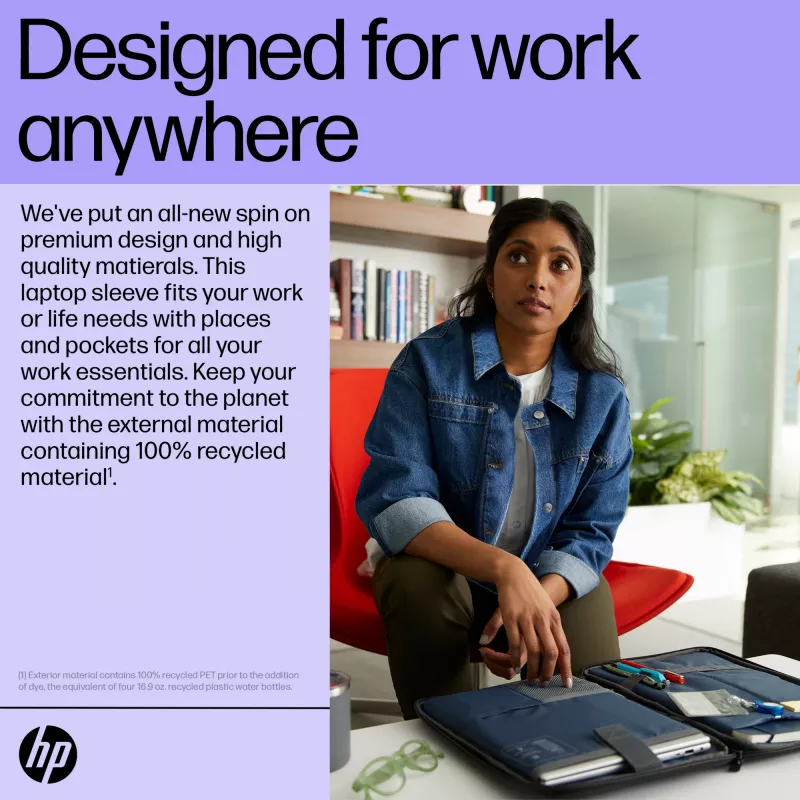 HP Renew Executive 14 collu klēpjdatora uzmava, 35,8 cm, vienkrāsaina