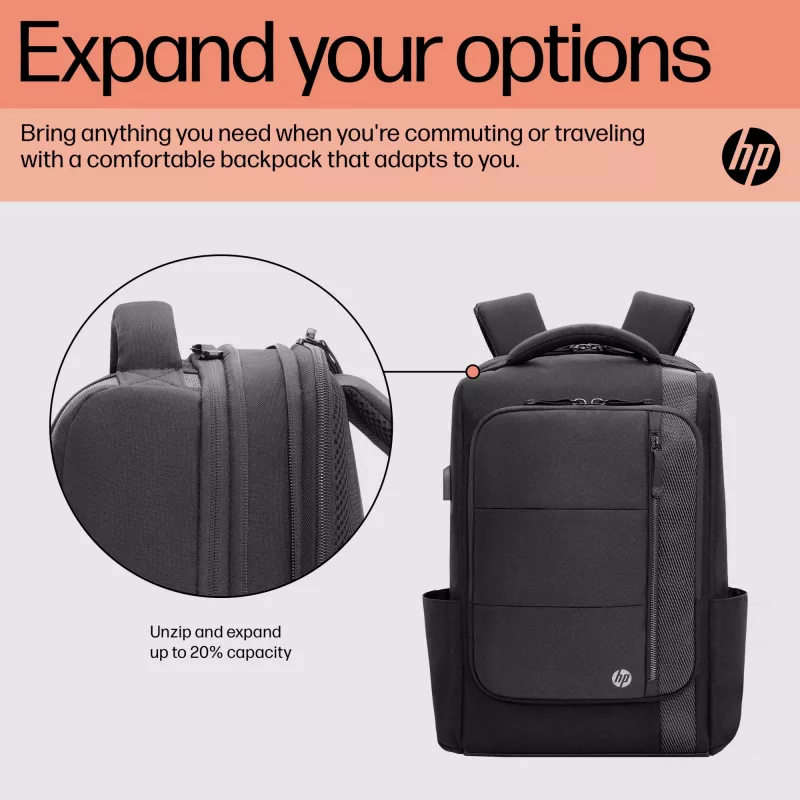 HP Renew Executive 16 collu klēpjdatora mugursoma, mugursoma, 40,9 cm (16,1 colla), 890 g