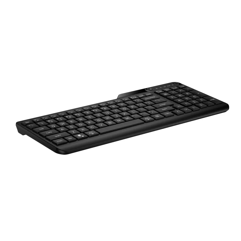 HP 475 Dual-Mode bezvadu tastatūra, pilna izmēra (100%), bezvadu, RF bezvadu + Bluetooth, membrānas, melna