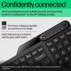 HP 475 Dual-Mode bezvadu tastatūra, pilna izmēra (100%), bezvadu, RF bezvadu + Bluetooth, membrānas, melna