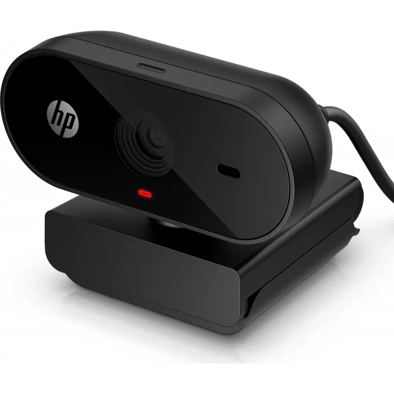 HP 325 FHD tīmekļa kamera, biznesa klasei, Windows 10, Windows 11, MacOS, 72 mm, 53,6 mm, 53,2 mm