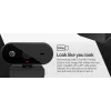 HP 325 FHD tīmekļa kamera, biznesa klasei, Windows 10, Windows 11, MacOS, 72 mm, 53,6 mm, 53,2 mm