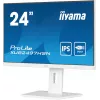 iiyama ProLite XUB2497HSN-W1 datora monitors 60.5 cm (23.8 collas) 1920 x 1080 pikseļi Full HD LED Balts
