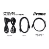 iiyama ProLite XUB2497HSN-W1 datora monitors 60.5 cm (23.8 collas) 1920 x 1080 pikseļi Full HD LED Balts