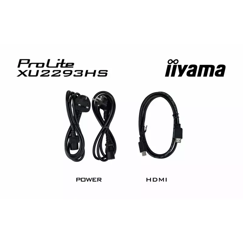 iiyama ProLite XU2293HS-B6 datora monitors 54.6 cm (21.5 collu) 1920 x 1080 pikseļi Full HD LED Melns