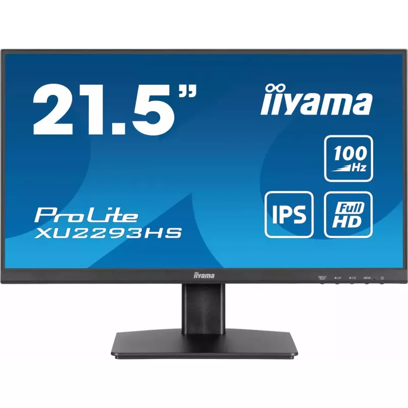 iiyama ProLite XU2293HS-B6 datora monitors 54.6 cm (21.5 collu) 1920 x 1080 pikseļi Full HD LED Melns