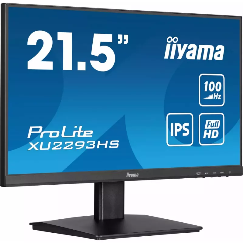 iiyama ProLite XU2293HS-B6 datora monitors 54.6 cm (21.5 collu) 1920 x 1080 pikseļi Full HD LED Melns