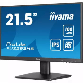 iiyama ProLite XU2293HS-B6 datora monitors 54.6 cm (21.5 collu) 1920 x 1080 pikseļi Full HD LED Melns