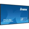 iiyama PROLITE LE4341S-B2 Digital signage plakanā paneļa displejs 108 cm (42,5 collas) LCD 350 cd/m² Full HD Melns 18/7