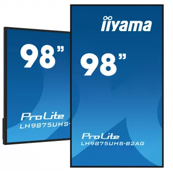 Digitālās izkārtnes plakanais panelis iiyama LH9875UHS-B2AG 97,5 collu LED 4K Ultra HD 3840 x 2160