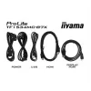 iiyama TF1534MC-B7X datora monitors 38,1 cm (15 colli) 1024 x 768 pikseļi XGA LED Skārienekrāns Vairāku lietotāju Melns