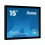 iiyama TF1534MC-B7X datora monitors 38,1 cm (15 colli) 1024 x 768 pikseļi XGA LED Skārienekrāns Vairāku lietotāju Melns