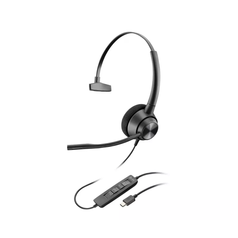 HP Poly EncorePro 310 USB-C Monoaural Headset TAA