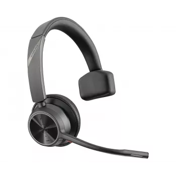 HP Poly Voyager 4310 USB-A austiņas + BT700 dongle, bezvadu, birojam/zvanu centram, 20 - 20000 Hz, 122 g, austiņas, melna