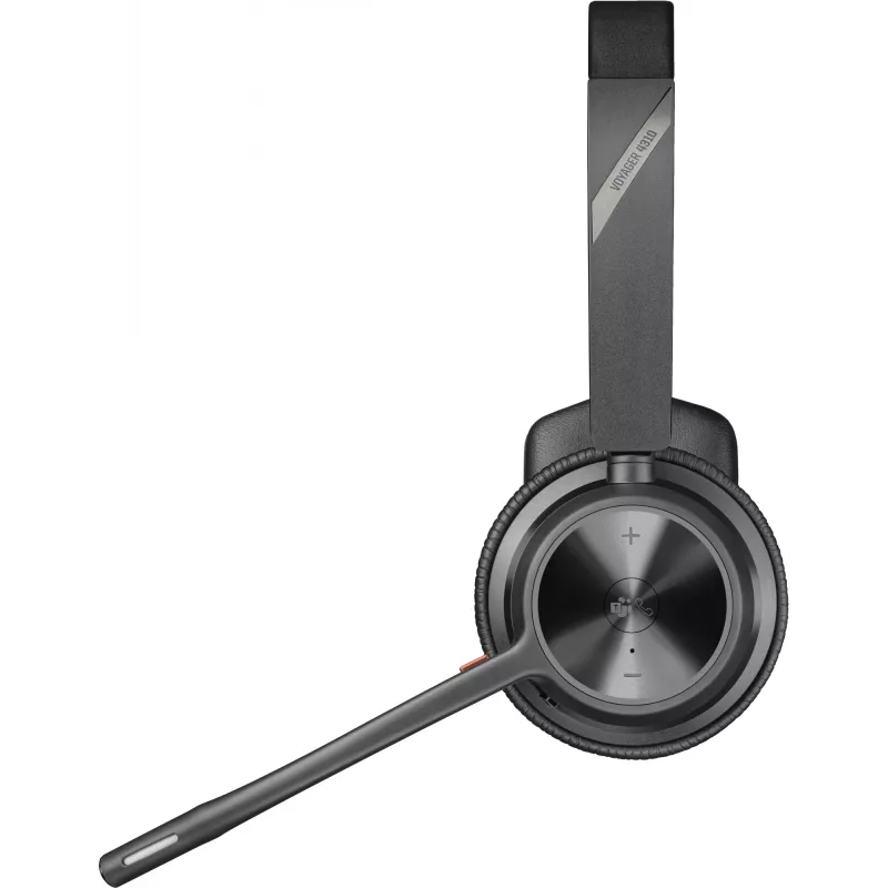 HP Poly Voyager 4310 Microsoft Teams sertificētas USB-C austiņas + BT700 dongle
