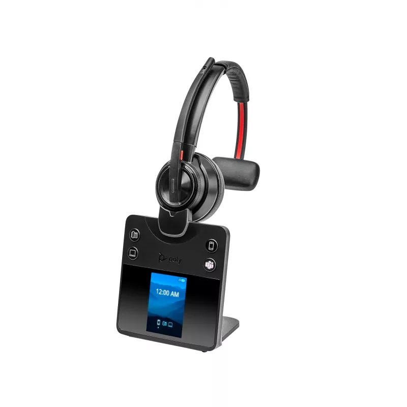HP Poly Savi 8410 Office Monaural Microsoft Teams Certified DECT 1880-1900 MHz austiņas