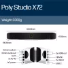 HP Poly Studio X72 viss-vienā video centrmezgls