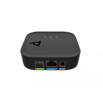 HP Poly ATA 400 1FXS balss porta VoIP adapteris ar atvērto SIP un barošanas avotu