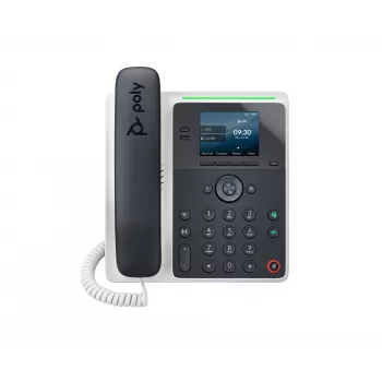 HP Poly Edge E100 IP tālrunis ar PoE, IPS, 320 x 240 pikseļi, 4:3, HTTPS, ENERGY STAR, EAC, RoHS, Federal Communications Commission (FCC), CE