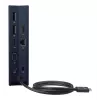 Dokošanas stacija ASUS SimPro Dock 2 Vadu Thunderbolt 3 — HDMI 2.0, DP 1.4, VGA, 3x USB-A, TB3 resursdators, Gigabit Ethernet, Kensington slēdzene