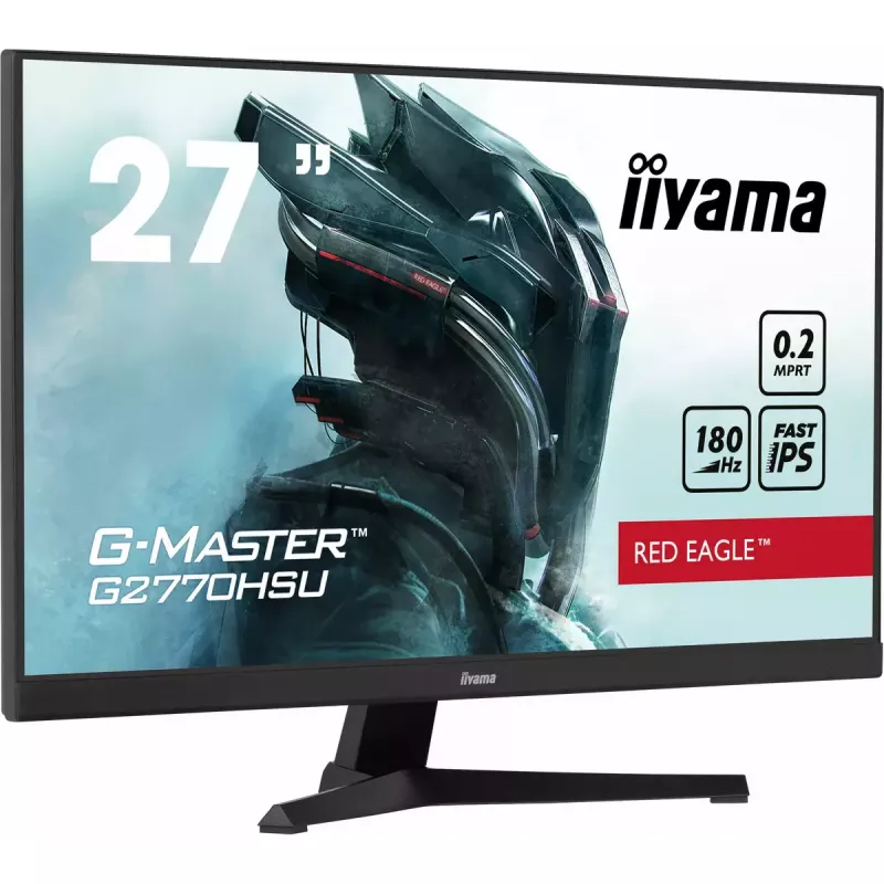 iiyama G-MASTER G2770HSU-B6 datora monitors 68,6 cm (27 colli) 1920 x 1080 pikseļi Full HD LCD Melns