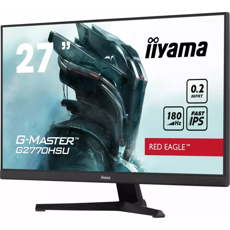 iiyama G-MASTER G2770HSU-B6 datora monitors 68,6 cm (27 colli) 1920 x 1080 pikseļi Full HD LCD Melns