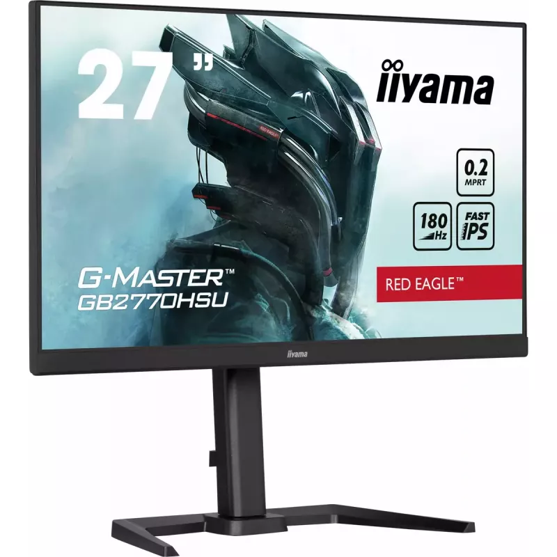 iiyama G-MASTER GB2770HSU-B6 datora monitors 68.6 cm (27 colli) 1920 x 1080 pikseļi Full HD LCD Melns