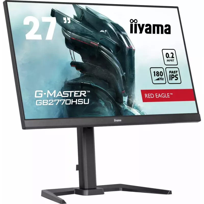 iiyama G-MASTER GB2770HSU-B6 datora monitors 68.6 cm (27 colli) 1920 x 1080 pikseļi Full HD LCD Melns