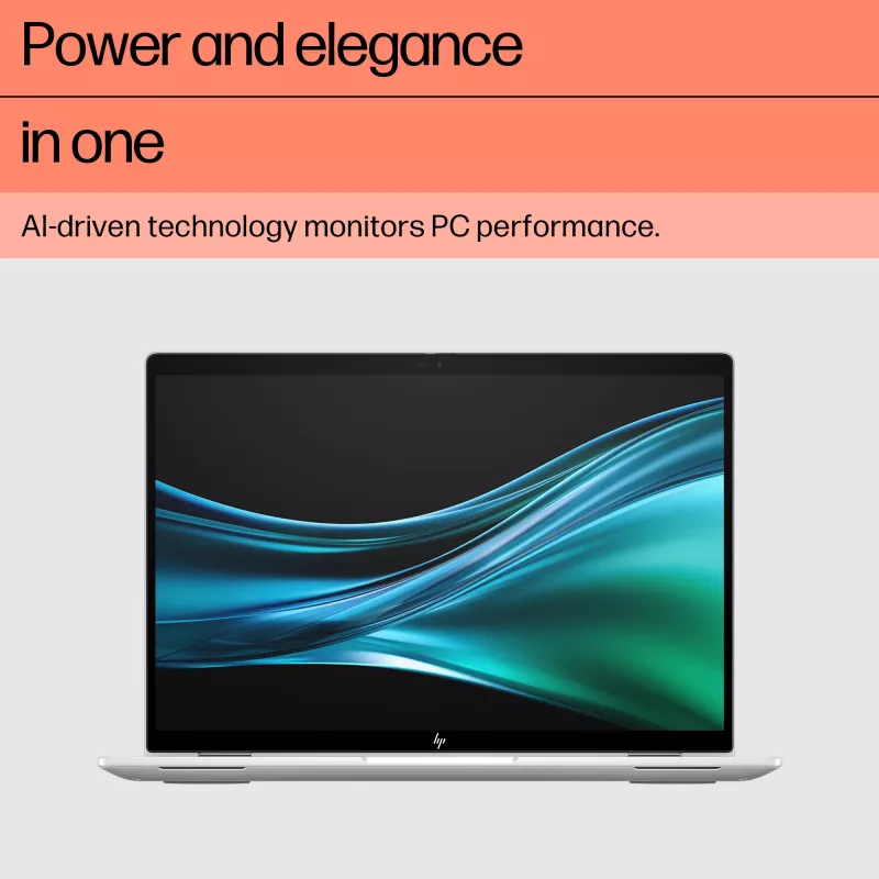 HP Elite x360 1040 G11 Intel Core Ultra 7 155H Hybrid (2-in-1) 35,6 cm (14 collu) skārienekrāns 2.8K 32 GB LPDDR5x-SDRAM 1 TB SSD Wi-Fi 7 (802.11be) Windows 11 Pro AI PC Sudraba