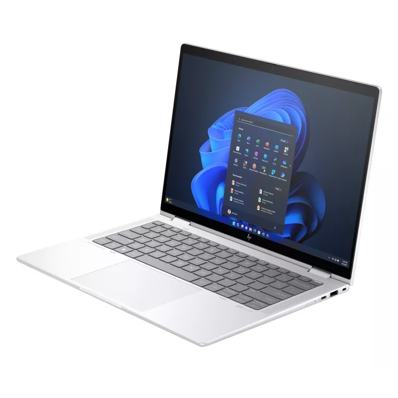 HP Elite x360 1040 G11 Intel Core Ultra 7 155H Hybrid (2-in-1) 35,6 cm (14 collu) skārienekrāns 2.8K 32 GB LPDDR5x-SDRAM 1 TB SSD Wi-Fi 7 (802.11be) Windows 11 Pro AI PC Sudraba