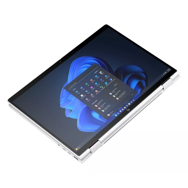 HP Elite x360 1040 G11 Intel Core Ultra 7 155H Hybrid (2-in-1) 35,6 cm (14 collu) skārienekrāns 2.8K 32 GB LPDDR5x-SDRAM 1 TB SSD Wi-Fi 7 (802.11be) Windows 11 Pro AI PC Sudraba