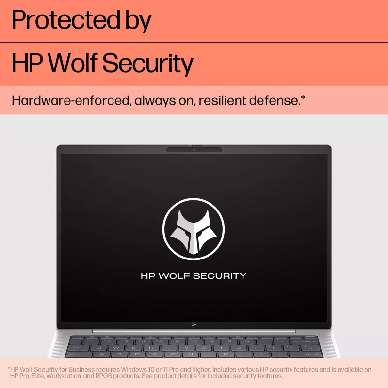 HP EliteBook 1040 G11 Intel Core Ultra 7 155H klēpjdators 35,6 cm (14 collu) 2.8K 32 GB LPDDR5x-SDRAM 1 TB SSD Wi-Fi 7 (802.11be) Windows 11 Pro AI PC Sudrabs