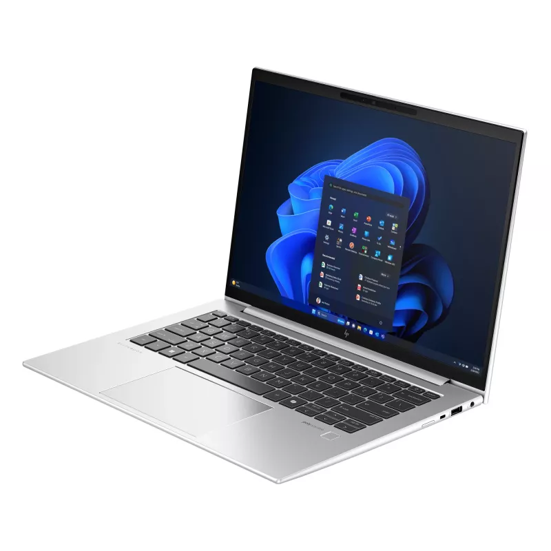 HP EliteBook 840 G11 Intel Core Ultra 7 155U klēpjdators 35,6 cm (14 collu) WUXGA 16 GB DDR5-SDRAM 512 GB SSD Wi-Fi 6E (802.11ax) Windows 11 Pro AI PC sudraba krāsā