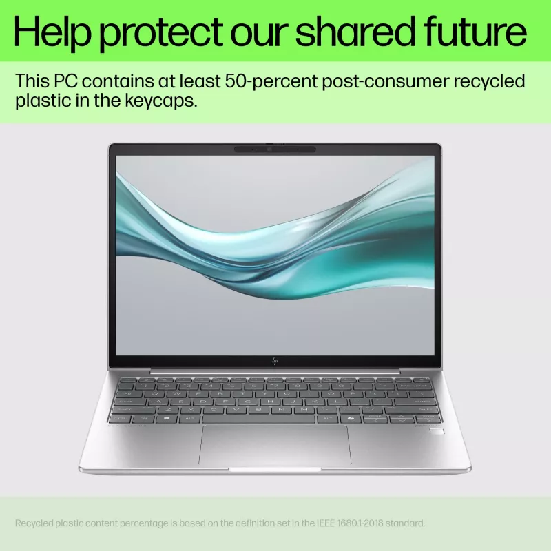 HP EliteBook 660 G11 Intel Core Ultra 5 125U klēpjdators 40,6 cm (16 collu) WUXGA 16 GB DDR5-SDRAM 512 GB SSD Wi-Fi 6E (802.11ax) Windows 11 Pro AI PC sudraba krāsā