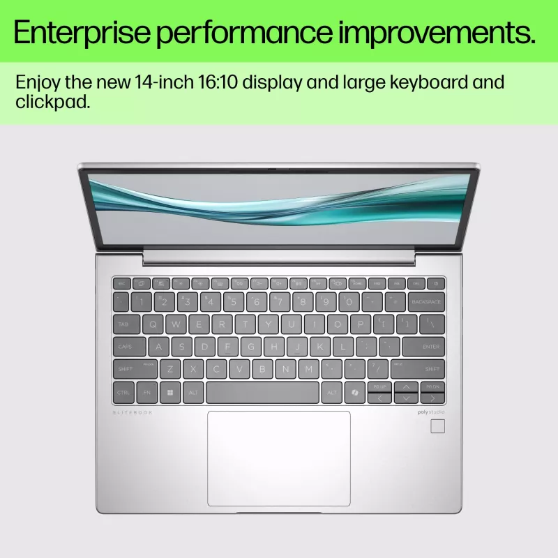 HP EliteBook 660 G11 Intel Core Ultra 5 125U klēpjdators 40,6 cm (16 collu) WUXGA 16 GB DDR5-SDRAM 512 GB SSD Wi-Fi 6E (802.11ax) Windows 11 Pro AI PC sudraba krāsā
