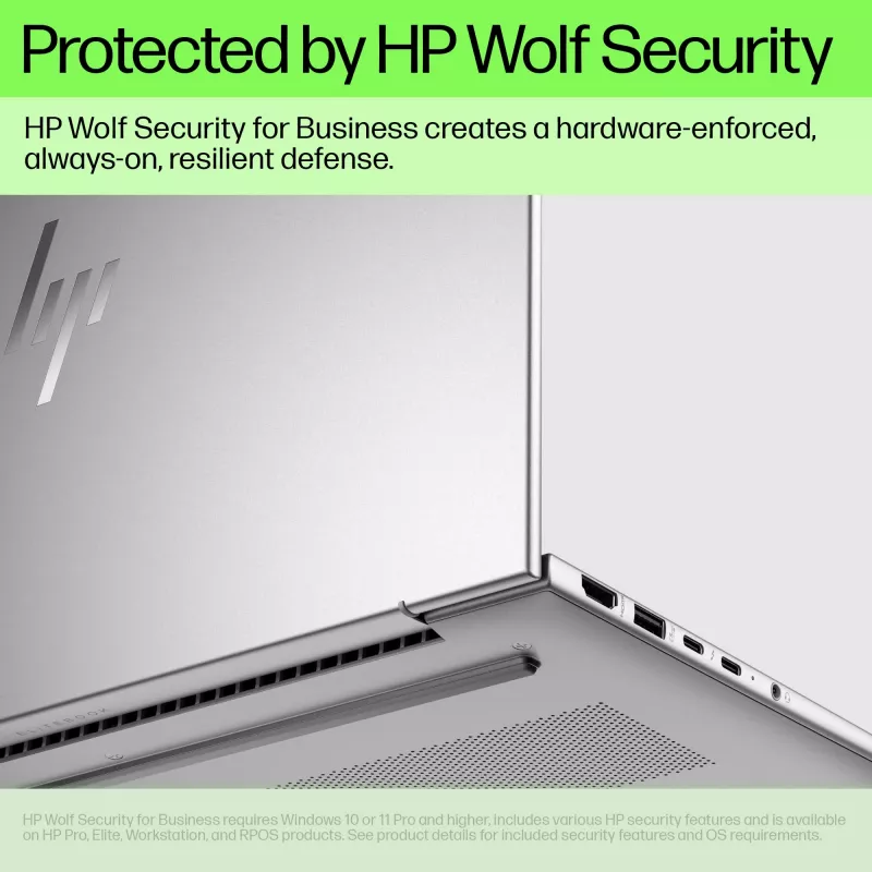 HP EliteBook 660 G11 Intel Core Ultra 5 125U klēpjdators 40,6 cm (16 collu) WUXGA 16 GB DDR5-SDRAM 512 GB SSD Wi-Fi 6E (802.11ax) Windows 11 Pro AI PC sudraba krāsā