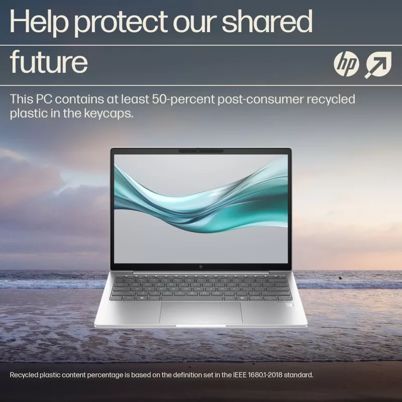 HP EliteBook 660 G11 Intel Core Ultra 5 125U klēpjdators 40,6 cm (16 collu) WUXGA 16 GB DDR5-SDRAM 512 GB SSD Wi-Fi 6E (802.11ax) Windows 11 Pro AI PC sudraba krāsā