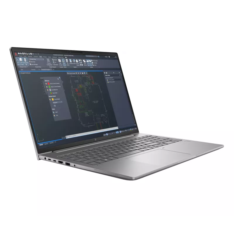 HP ZBook Power G11 A AMD Ryzen™ 7 8845HS 40,6 cm (16 collu) WQXGA 32 GB DDR5-SDRAM NVIDIA RTX A1000 Wi-Fi 6E (802.11ax) Windows 11 Pro AI PC
