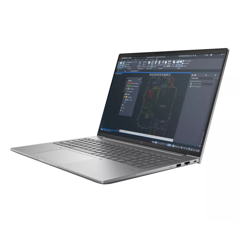 HP ZBook Power G11 A AMD Ryzen™ 7 8845HS 40,6 cm (16 collu) WQXGA 32 GB DDR5-SDRAM NVIDIA RTX A1000 Wi-Fi 6E (802.11ax) Windows 11 Pro AI PC