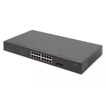 Nepārvaldāms slēdzis Digitus DN-95347-2 16 portu Gigabit Ethernet 1U