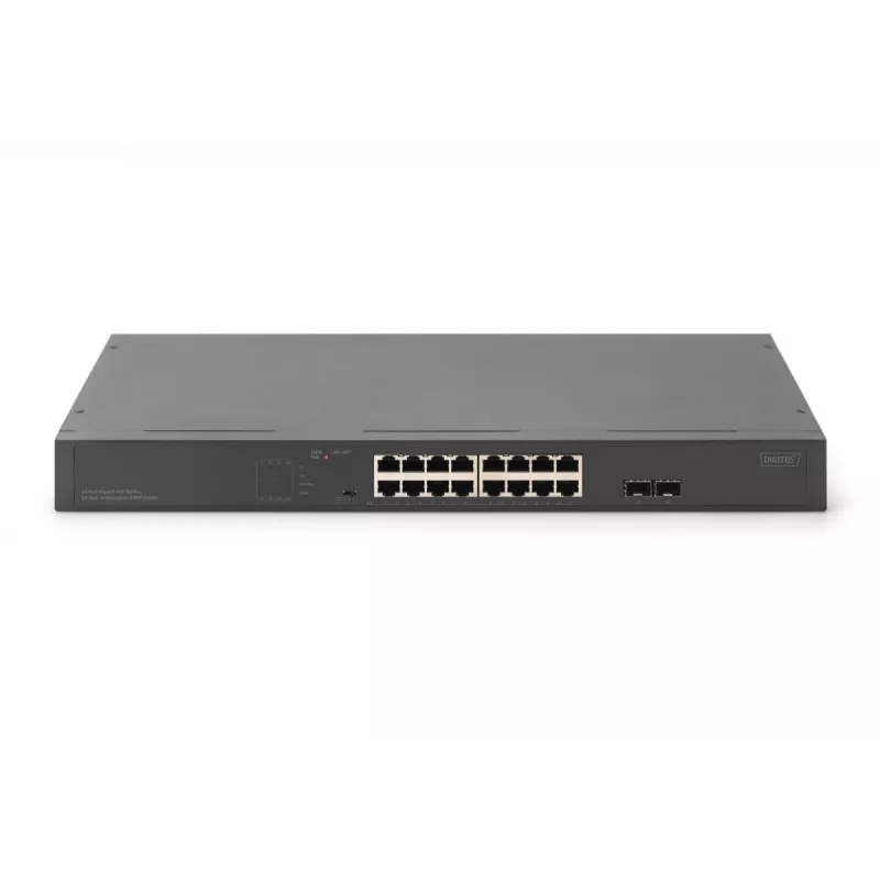 Nepārvaldāms slēdzis Digitus DN-95347-2 16 portu Gigabit Ethernet 1U