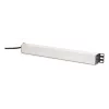 DIGITUS PDU - 1U alumīnija statņa barošanas sadalītājs 7x drošības + 1x kontaktligzda 16A 4000W 250VAC 50/60Hz pārslodzes aizsardzība