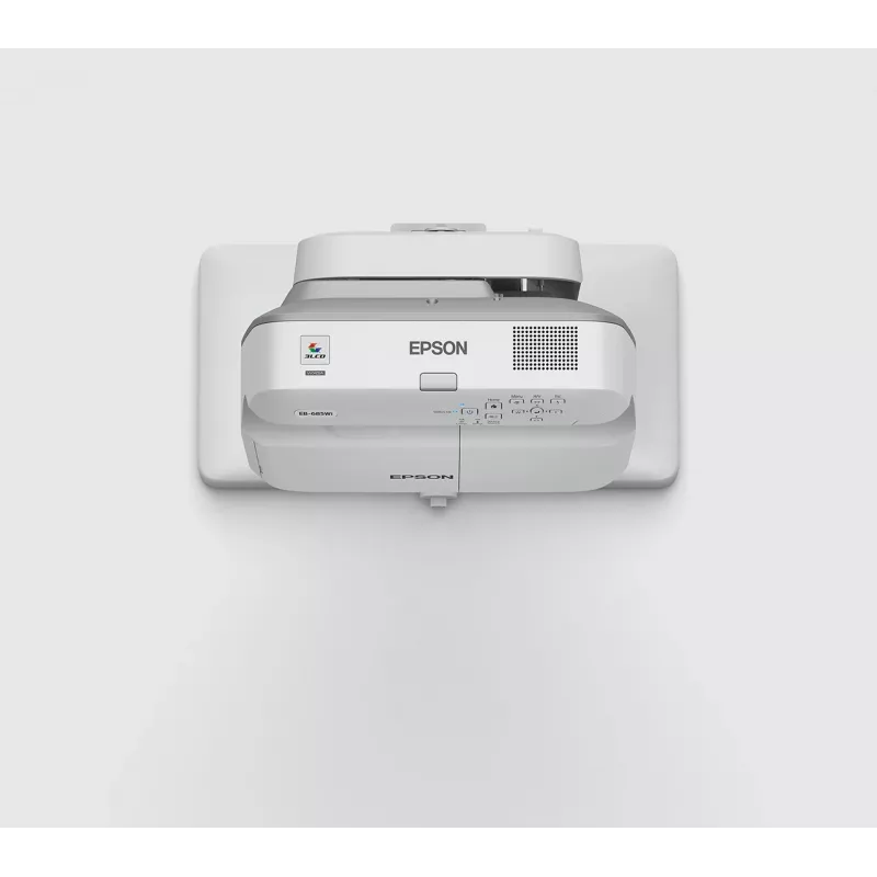 Epson EB-685W Ultra īsā fokusa projektors 3500 ANSI lūmeni 3LCD WXGA (1280x800) Balts, Pelēks