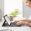LOGITECH Folio Touch pieskāriena tastatūras maciņš ar skārienpaliktni Oksfordas pelēkā krāsā iPad Air (4. paaudze) Deutsch Qwertz
