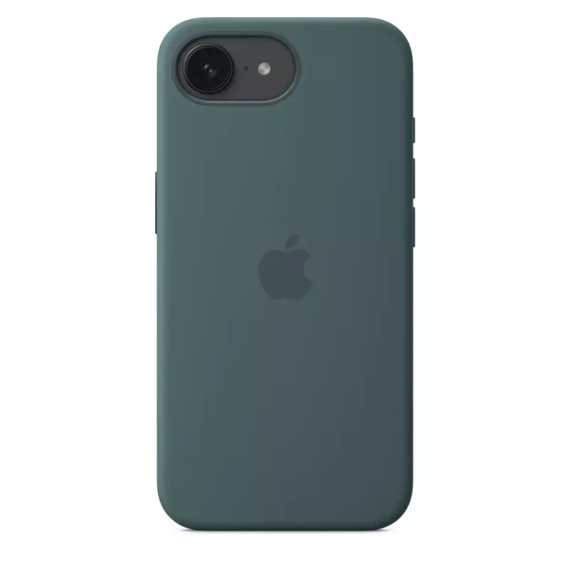 Apple Silicone vāciņš iPhone 16e Lake zaļa