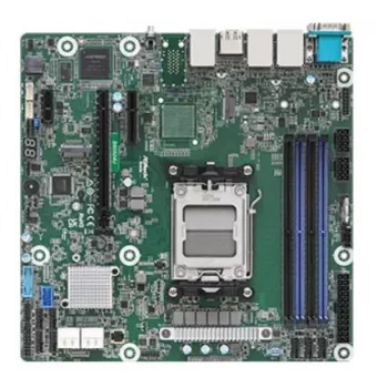 Mātesplate ASRock B650D4U micro ATX Server AMD B650 Express Socket AM5 DDR5, 4x DIMM, 32GB, 2x LAN, IPMI, 4x SATA III, M.2