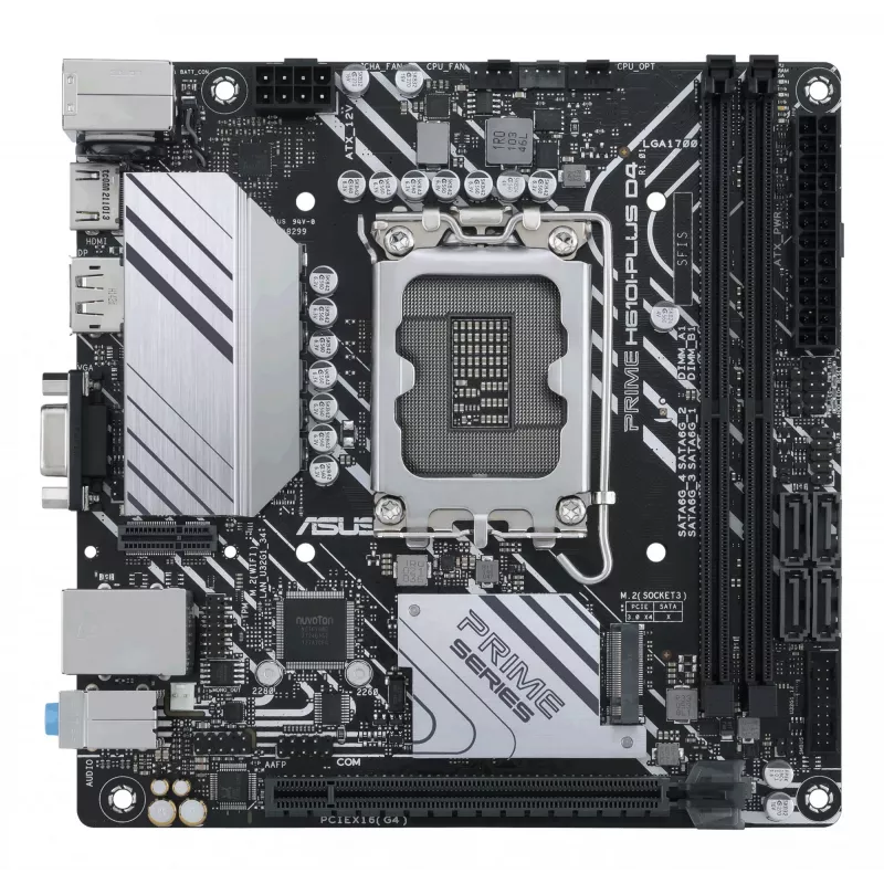 Mātesplate ASUS PRIME H610I-PLUS D4-CSM Intel H610 LGA 1700 mini ITX